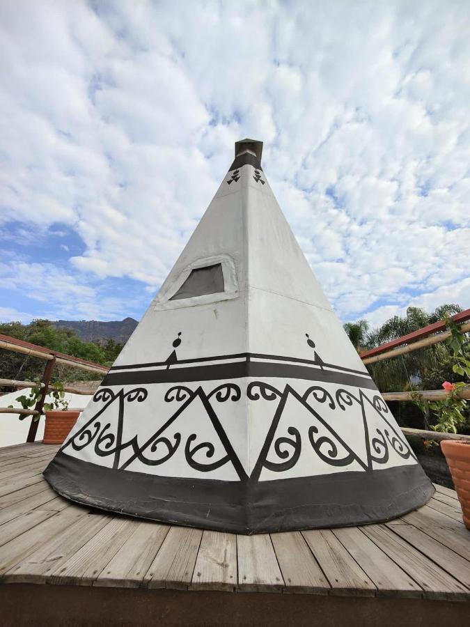 Fungi Tipis Hotell Tepoztlán Exteriör bild